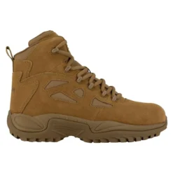 Men's Reebok 6" Rapid Response RB Composite Toe Side-Zip Boots -Reebok Sales Store 0 650 reebok 6 rapid response rb composite toe side zip coyote brown