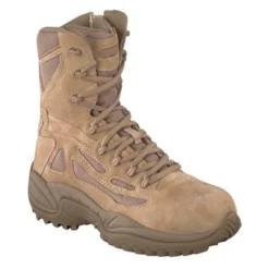 Women's Reebok 8" Rapid Response RB Composite Toe Side-Zip Boots -Reebok Sales Store 0 650 reebok 8 rapid response rb composite toe side zip desert tan2