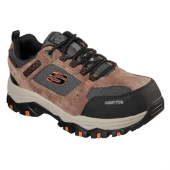 Men's Skechers Work Greetah Composite Toe Waterproof -Reebok Sales Store 0 650 skechers work greetah composite toe waterproof brown black