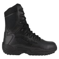Men's Reebok 8" Rapid Response RB Composite Toe Side-Zip Boots -Reebok Sales Store 1 650 reebok 8 rapid response rb composite toe side zip black1