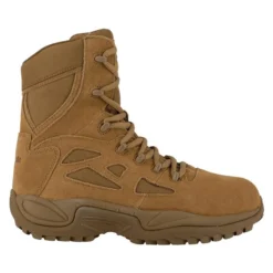 Men's Reebok 8" Rapid Response RB Composite Toe Side-Zip Boots -Reebok Sales Store 1 650 reebok 8 rapid response rb composite toe side zip coyote brown