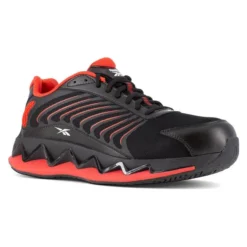 Men's Reebok Zig Elusion Heritage Work Composite Toe -Reebok Sales Store 1 650 reebok zig elusion heritage work composite toe black red