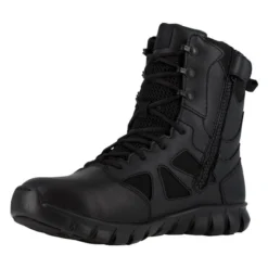 Men's Reebok 8" Sublite Cushion Tactical Side-Zip Waterproof Boots -Reebok Sales Store 2 650 reebok 8 sublite cushion tactical side zip waterproof black