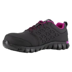 Women's Reebok Sublite Cushion Work Composite Toe Boots -Reebok Sales Store 2 650 reebok sublite cushion work composite toe boots black pink