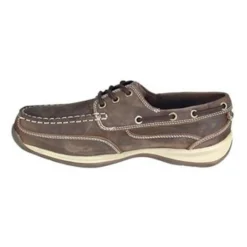 Women's Rockport Works Sailing Club Boat Shoe Steel Toe -Reebok Sales Store 2 650 rockport works sailing club boat shoe steel toe brown2