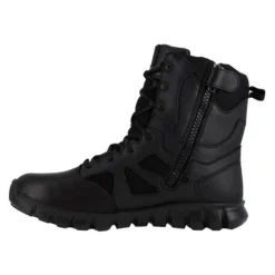 Men's Reebok 8" Sublite Cushion Tactical Side-Zip Waterproof Boots -Reebok Sales Store 3 650 reebok 8 sublite cushion tactical side zip waterproof black