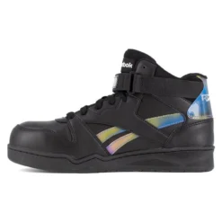 Women's Reebok BB4500 High Top Work Sneaker Composite Toe -Reebok Sales Store 3 650 reebok bb4500 high top work sneaker composite toe black holographic spectrum