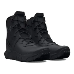 Men's Under Armour MG Valsetz Leather Side-Zip Waterproof Boots -Reebok Sales Store 3 650 under armour mg valsetz leather side zip waterproof boots black